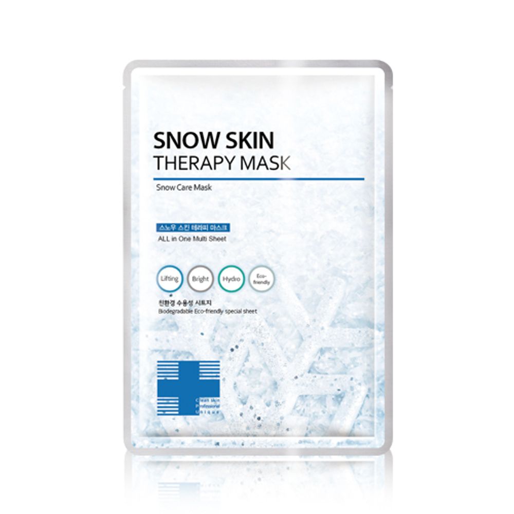 [Dr. CPU] Snow Skin Therapy Mask Pack (10 Pieces)_Nutrition, Moisturizing, Complexion Improvement Safe Skincare